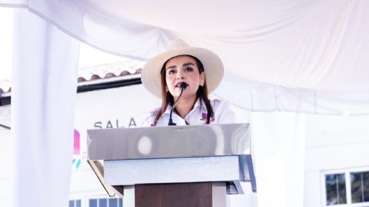 Grecia Quiroz acude al Senado; morenistas la reciben a gritos