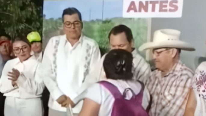 Mujer encara a "Huacho" Díaz en Ticul: “No es falta de educación, es desesperación” (Video)