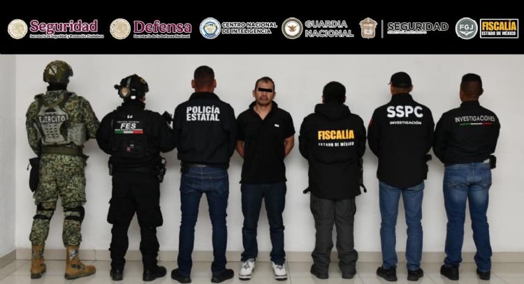 Detienen al “Comandante Galindo”, presunto líder del CJNG en el Edomex