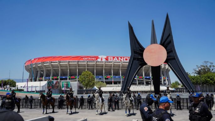 Despliegan operativo en el Estadio Banorte previo al partido México vs. Portugal (Fotogalería)