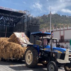 Productores de frijol realizaron bloqueo en arranque del Festival Cultural de Zacatecas
