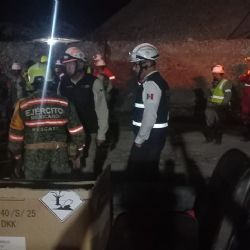 Suman más personal a labores de rescate en mina de Rosario, Sinaloa
