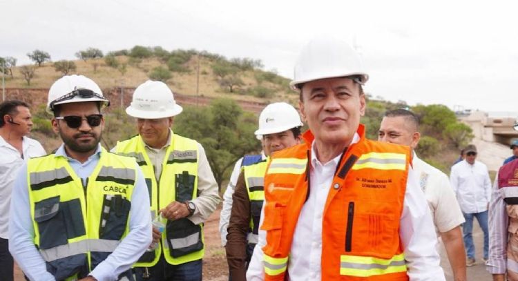 Gobernador Durazo invierte 770 millones en obras hidráulicas para la frontera