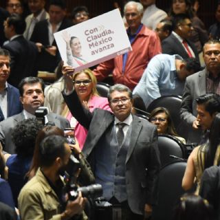 Bancada de Morena en la Cámara de Diputados ofrece su respaldo al "Plan B" de Sheinbaum