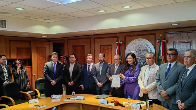 Diputados reciben reforma electoral de Sheinbaum