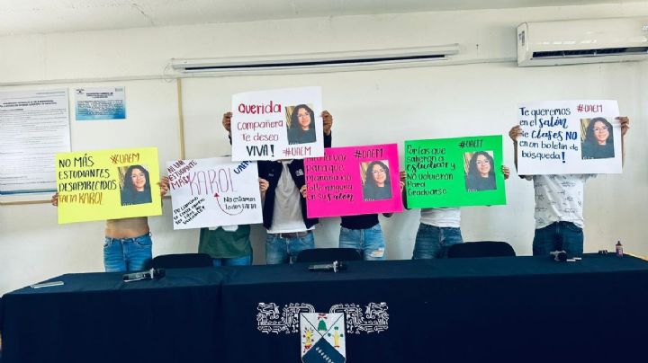 Tras el feminicidio de Kimberly, ahora desaparece Karol, otra alumna de la UAEM