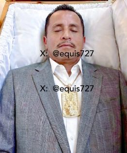 ¿Imagen del cuerpo de "El Mencho" dentro de un ataúd es real?