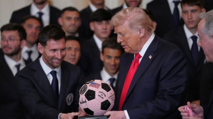Trump homenajea a Messi e Inter Miami en la Casa Blanca por título de la MLS
