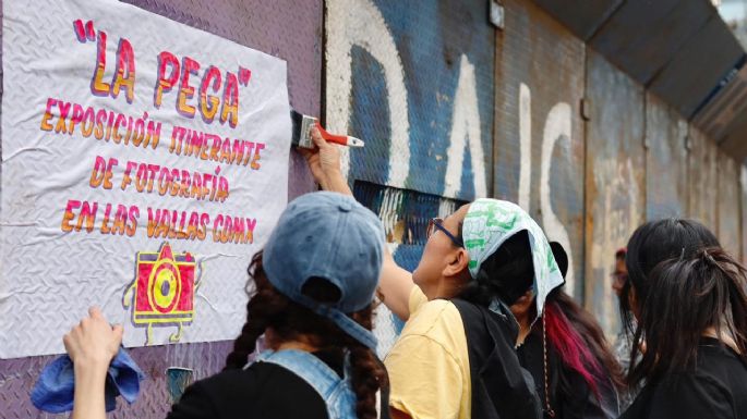 "La pega”, exposición y toma simbólica de Bellas Artes en el marco del 8M