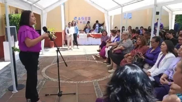 La guerra no es pintarrajear paredes, sino usar una prenda morada: Gladys Cortés, diputada morenista