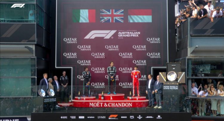 George Russell gana el GP de Australia de Fórmula 1 y Mercedes consigue el 1-2