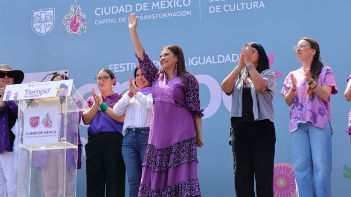 Brugada presumió, en vísperas del 8M, que en 2025 el feminicidio se redujo 35%