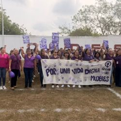 Con rally deportivo y mensajes de igualdad conmemoran el 8M en el CEDES Altamira