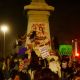Más de seis mil mujeres marchan en Yucatán por el 8M y toman el Monumento a la Patria (Videos)