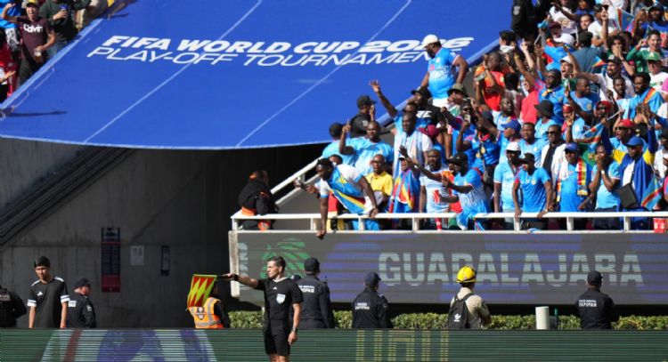 Una clasificación histórica: El Estadio Guadalajara vibró al ritmo de los congoleños