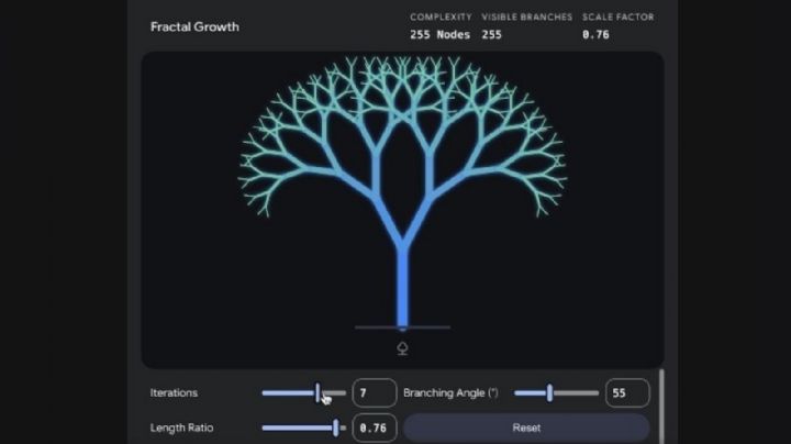 Gemini genera simulaciones y modelos 3D interactivos en sus respuestas