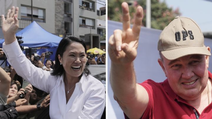 Los ultraderechistas Fujimori y López Aliaga disputarán la presidencia de Perú en segunda vuelta