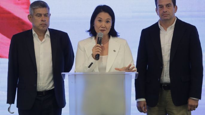 Fujimori y López Aliaga lideran el conteo de votos de la elección presidencial en Perú