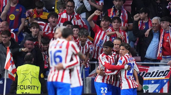 Atlético de Madrid vence 3-2 en el global al Barcelona y avanza a semifinales de Champions League
