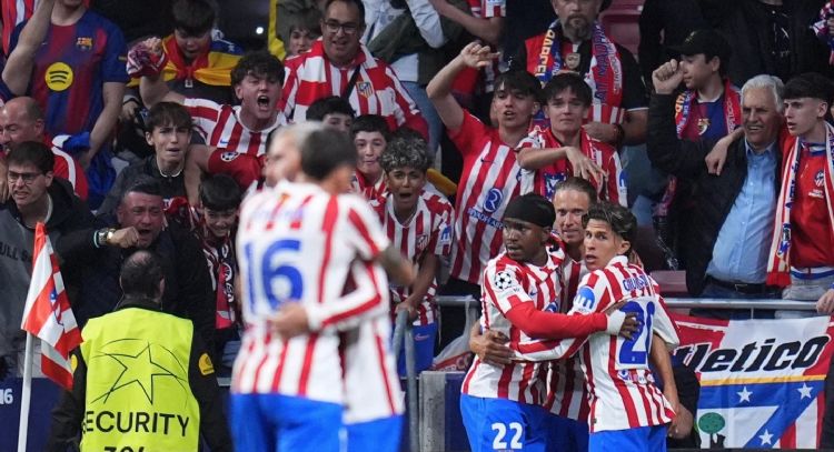 Atlético de Madrid vence 3-2 en el global al Barcelona y avanza a semifinales de Champions League