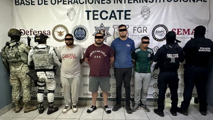 Capturan a “El Salo”, líder del CJNG en Tecate, Baja California