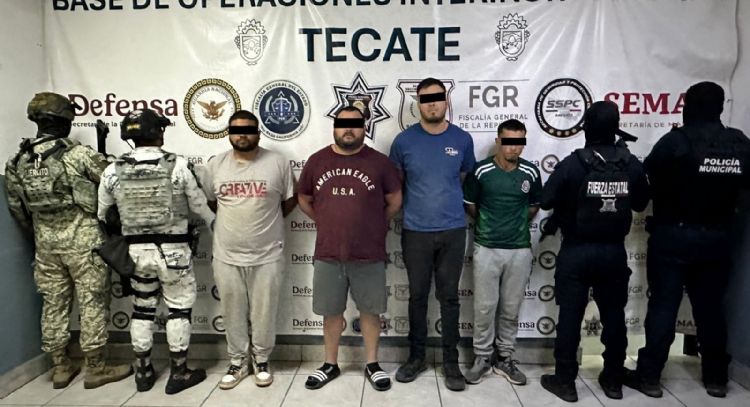 Capturan a “El Salo”, líder del CJNG en Tecate, Baja California