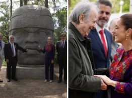 Sheinbaum visita centro de Supercomputación en Barcelona y presume encuentro con Serrat