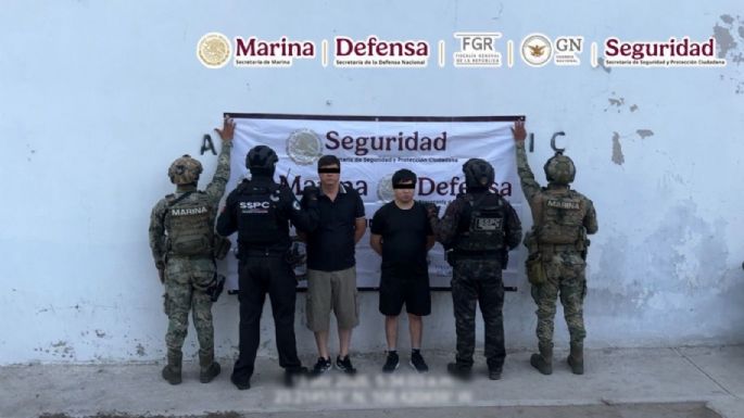 Detienen en Mazatlán a dos operadores de Los Chapitos