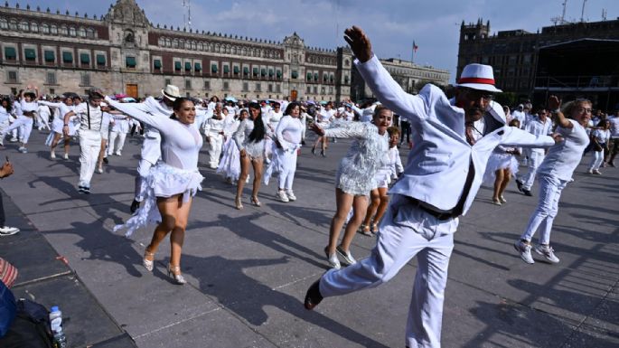 “La Rutina del Pueblo”: 40 mil personas celebran en CDMX el Día Internacional de la Danza (Fotogalería)