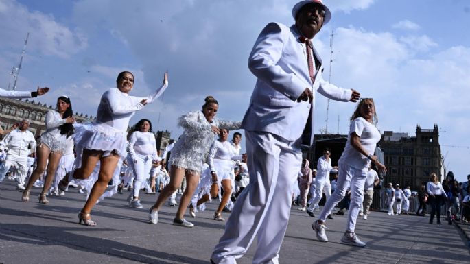 “La Rutina del Pueblo”: 40 mil personas celebran en CDMX el Día Internacional de la Danza (Fotogalería)