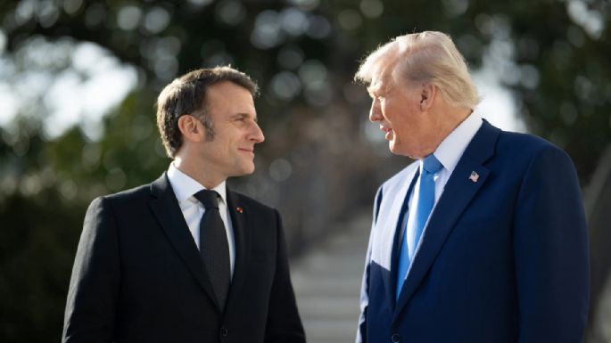 Trump imita el acento francés para burlarse de Macron: “Su mujer lo trata extremadamente mal”