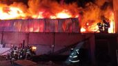 Foto ilustrativa de la nota titulada: Incendio en fábrica en Ecatepec moviliza a más de 300 elementos de emergencia (Video)