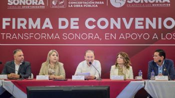 Gobernador Durazo impulsa 470 obras públicas para atender rezagos en municipios de Sonora