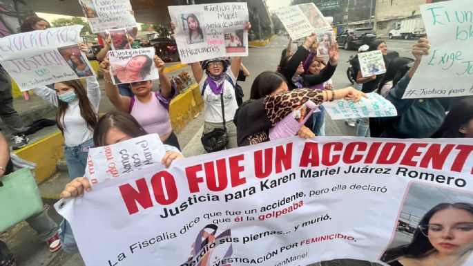 Exigen investigar como feminicidio el caso de Karen, presuntamente arrojada de un auto en movimiento
