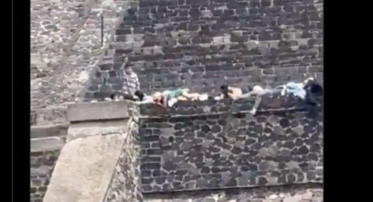 Suman siete personas lesionadas por tiroteo en las Pirámides de Teotihuacán (Video)