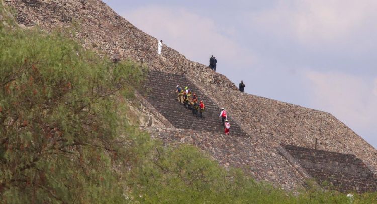 Ascenso a Pirámide de la Luna se reanudó en mayo de 2025; Pirámide del Sol sigue cerrada desde 2020
