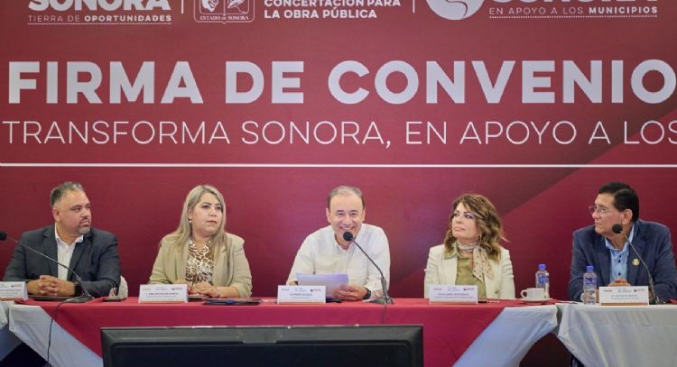 Gobernador Durazo impulsa 470 obras públicas para atender rezagos en municipios de Sonora