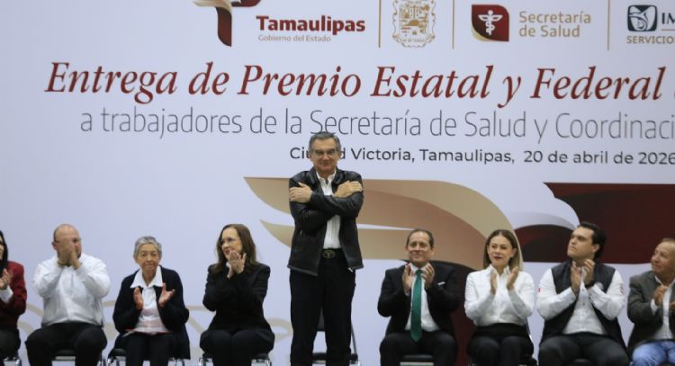 Es Tamaulipas ejemplo nacional en salud: Américo