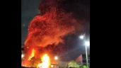 Foto ilustrativa de la nota titulada: Incendio en La Merced deja un saldo de 100 puestos dañados
