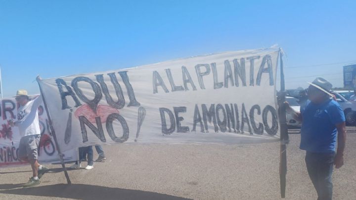 Estalla protesta en el norte de Sinaloa por planta de gas metanol