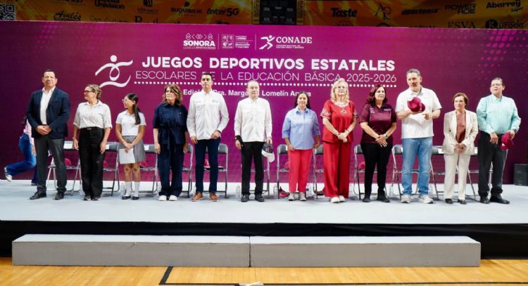 Gobernador Durazo impulsa a futuras promesas del deporte a través de competencias estatales