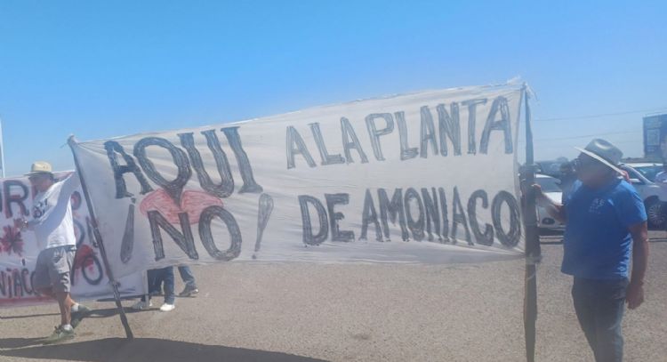 Estalla protesta en el norte de Sinaloa por planta de gas metanol