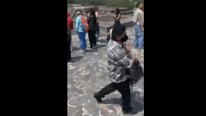Nuevo video capta al agresor de Teotihuacán antes de abrir fuego