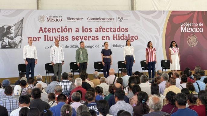 Pobladores señalan falta de medicinas y personal de salud durante evento de Sheinbaum en Hidalgo