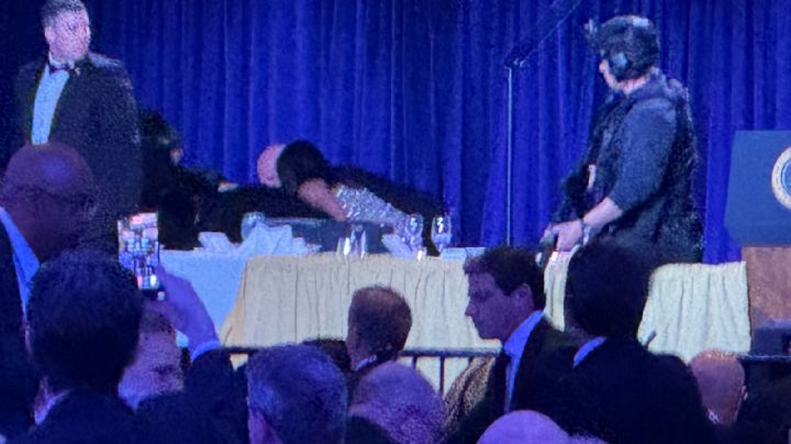 Así evacuaron a Trump y JD Vance tras los disparos en la cena de corresponsales (Video)