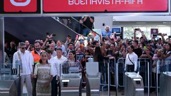 “Tuvimos varios problemas”: Sheinbaum inaugura tren de la Ciudad de México al AIFA