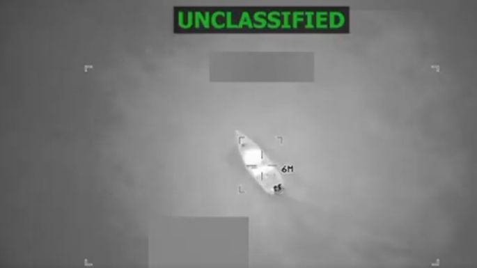 Mueren tres personas en nuevo bombardeo de EU contra supuesta narcolancha en el Pacífico oriental