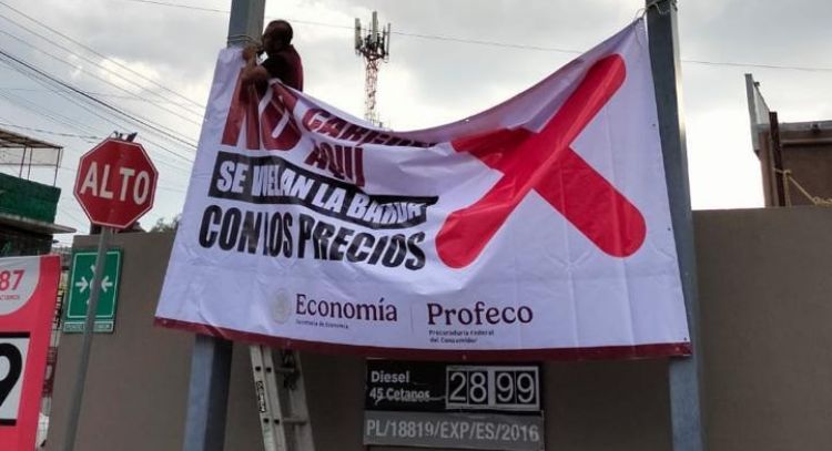 Profeco: 75 por ciento de gasolineras ajustaron precios de combustibles tras visitas de vigilancia
