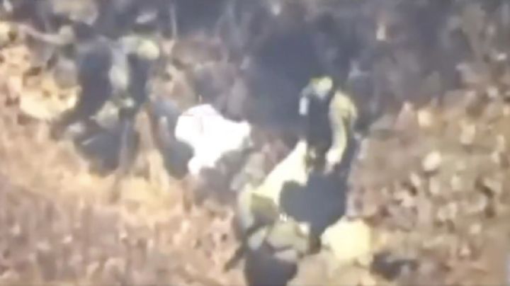 “El Jardinero” intentó ocultarse en un conducto de desagüe en el momento de su captura (Video)