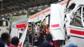 Foto ilustrativa de la nota titulada: Recuperan los últimos cuerpos de víctimas del accidente ferroviario en Indonesia que dejó 15 muertos